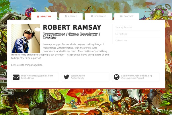 Dark TT theme site design template sample