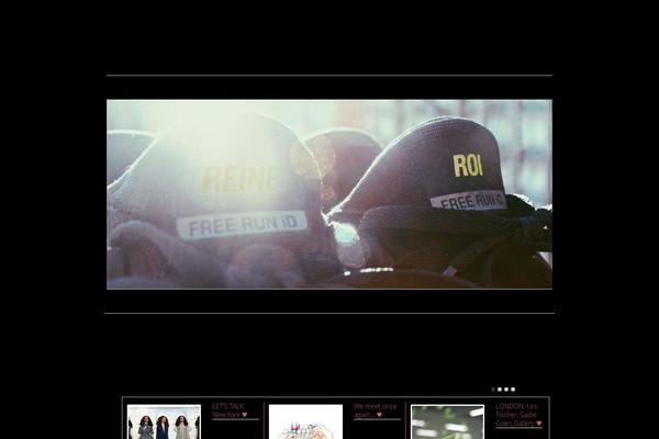BlankSlate theme site design template sample