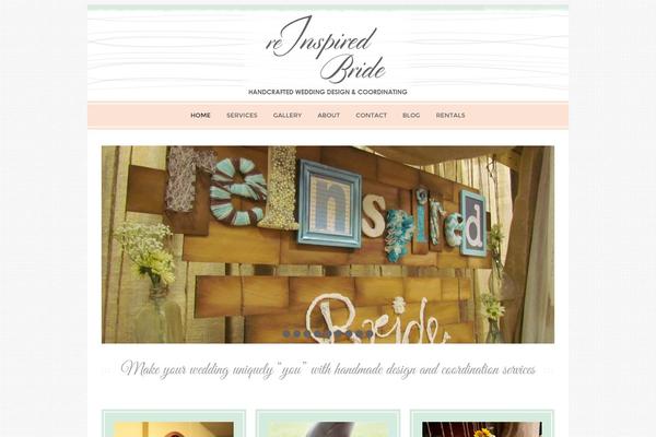 Geraldine theme site design template sample