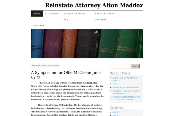 Pilcrow theme site design template sample