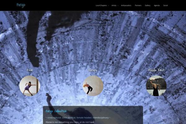 KLEO Child theme site design template sample