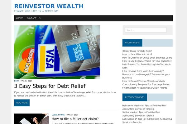 MH Newsdesk lite theme site design template sample