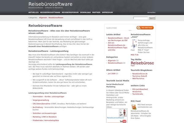 Carrington Blog theme site design template sample
