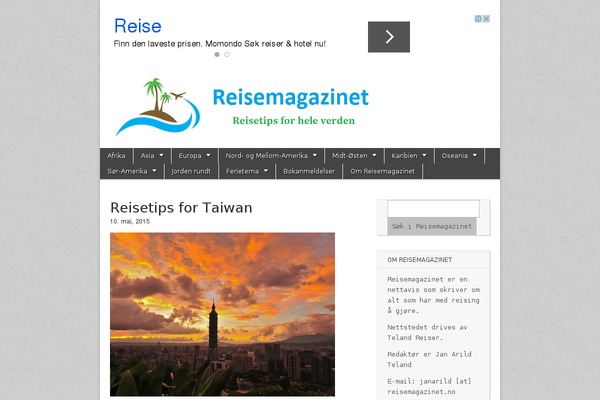 reisemagazinet.no site used Magazine-basic.3.0.4