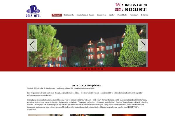 Promotion theme site design template sample