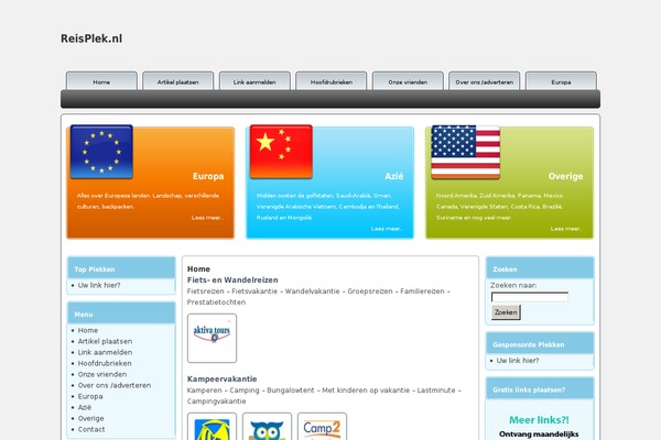 Site using Article Directory plugin