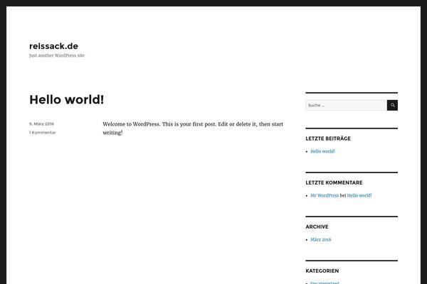 reissack.de site used Bloggy-v2-7-1