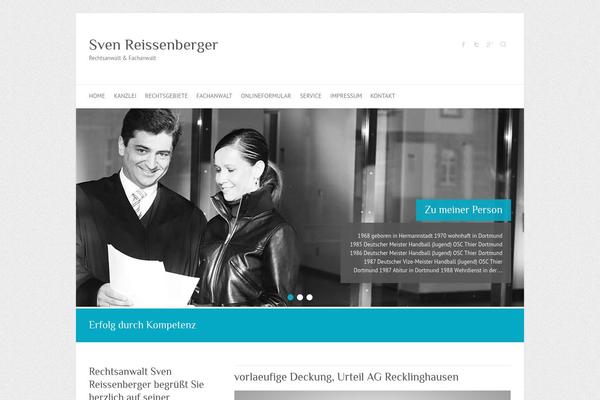 Attitude theme site design template sample