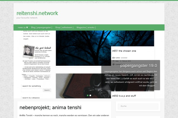 deCente theme site design template sample