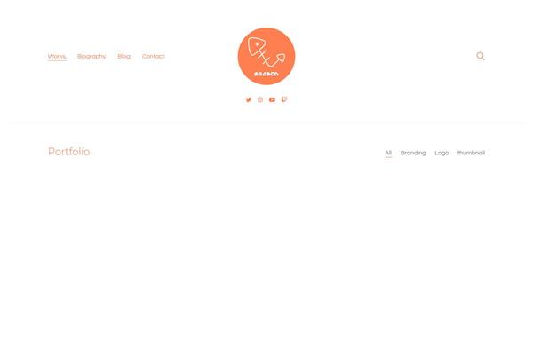 Kalium-child theme site design template sample