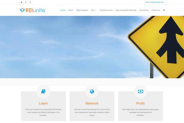 Strata_wp theme site design template sample