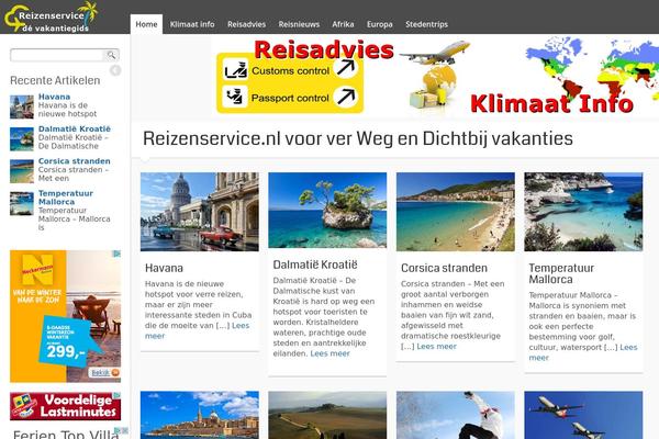 reizenservice.nl site used Clickbump