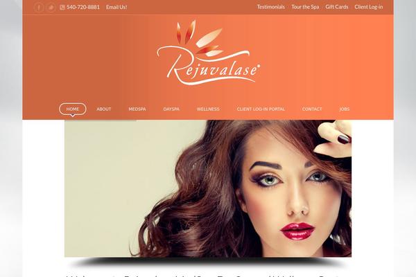 Spa Lab theme site design template sample