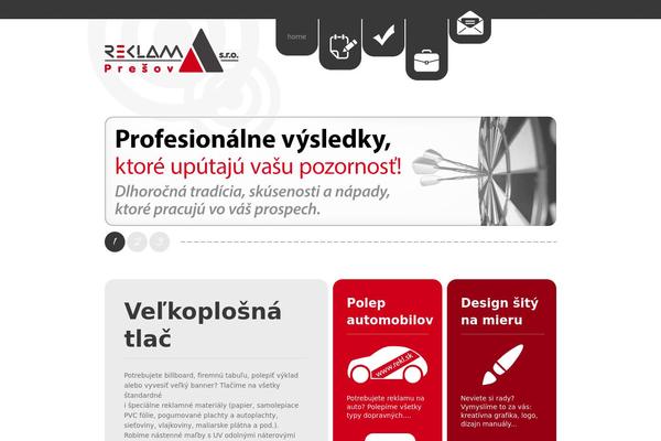 rekl.sk site used Theme1951