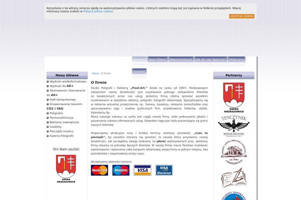 Site using Easy Logo Slider plugin