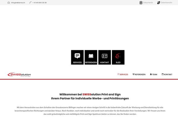 Composer-child theme site design template sample