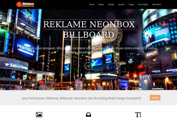 Andrina Lite theme site design template sample