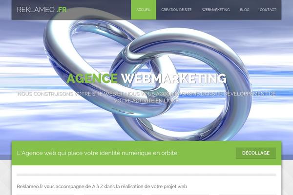 Honma theme site design template sample