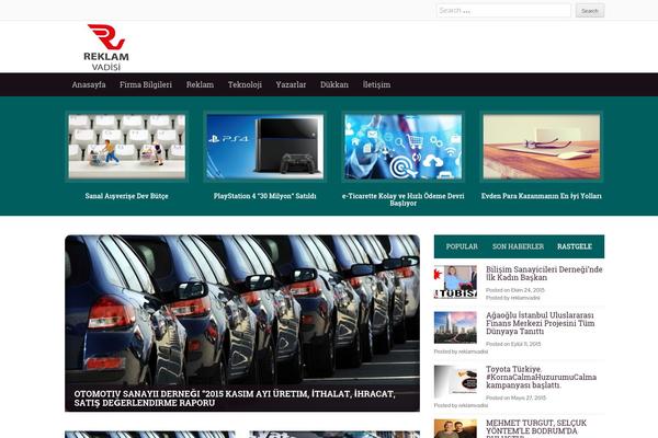Yegor theme site design template sample