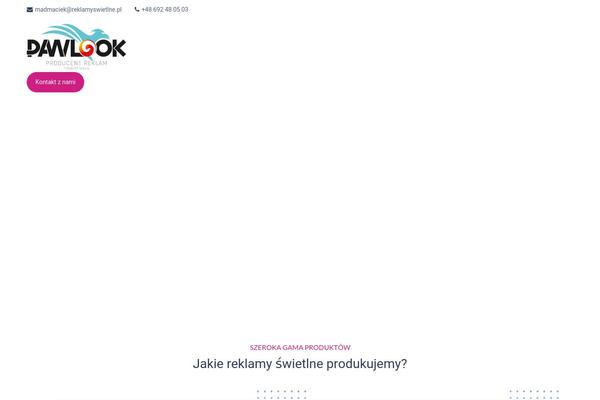 reklamyswietlne.pl site used Xamin