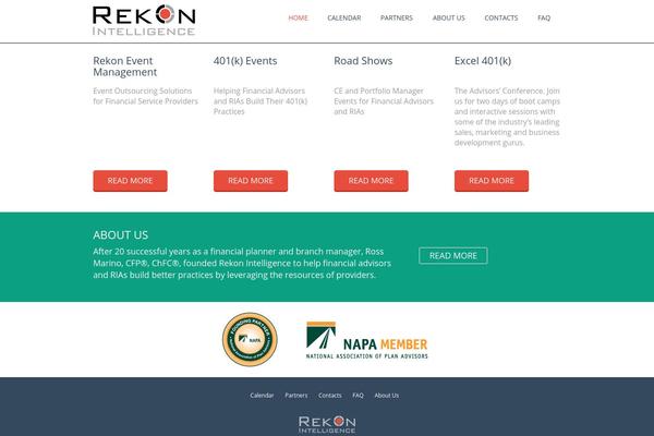 rekonintel.com site used Aha_theme