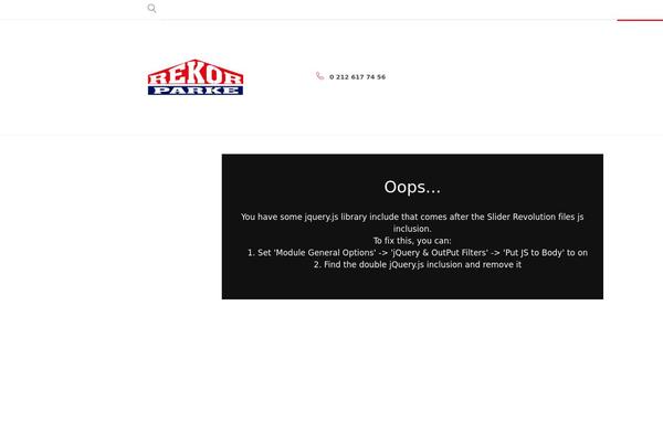 rekorparke.com site used Adruba