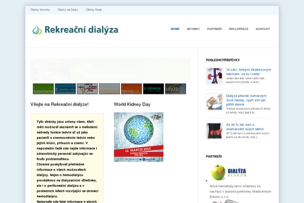 Medical theme site design template sample
