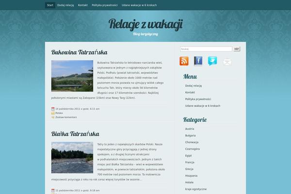 relacjezwakacji.pl site used Cyangant