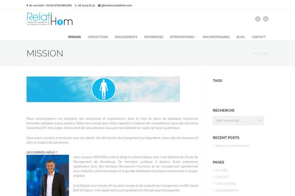Frover theme site design template sample