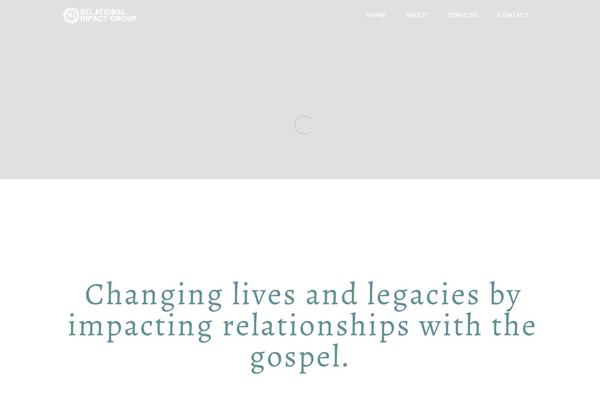 relationalimpact.com site used The Ken