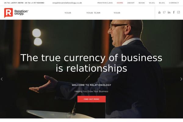 Foundry-child theme site design template sample