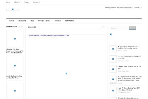 SuperNews theme site design template sample