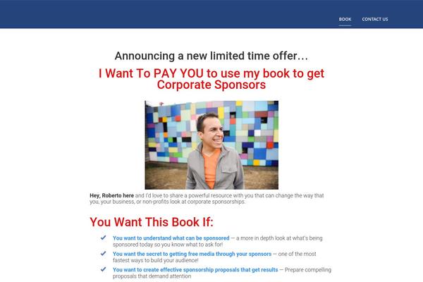 Rise theme site design template sample