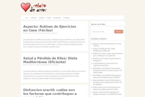 Minimalia theme site design template sample