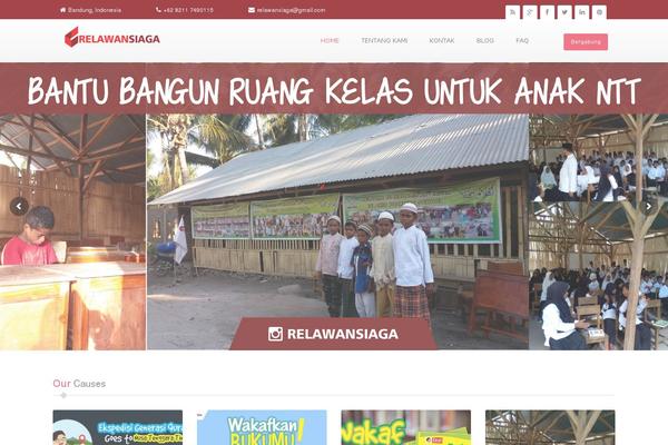 Combomag theme site design template sample