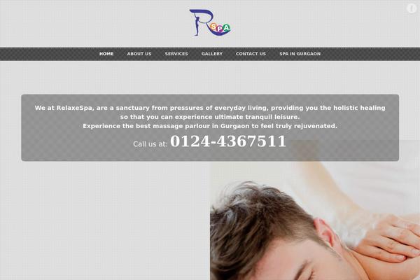 Sunrise theme site design template sample