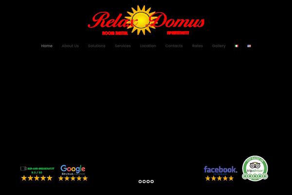Site using Designthemes-rooms-addon plugin
