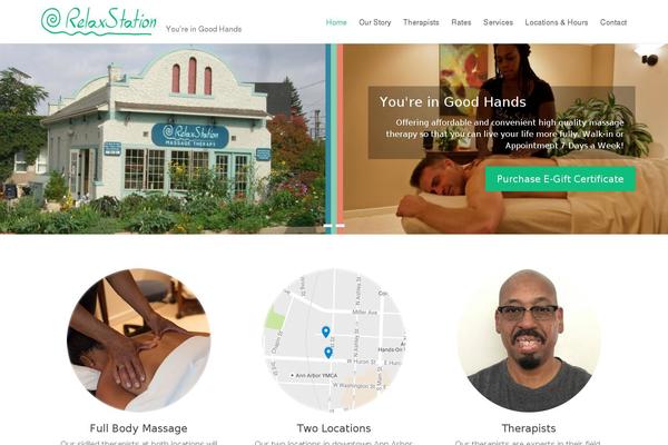 Spacious Pro theme site design template sample