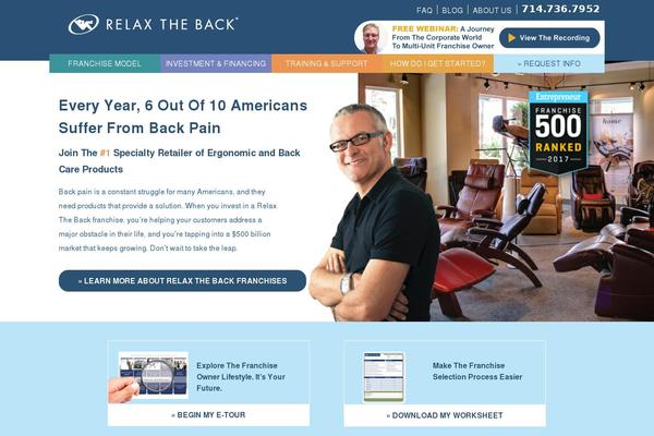 relaxthebackfranchise.com site used Twentysixteen-child