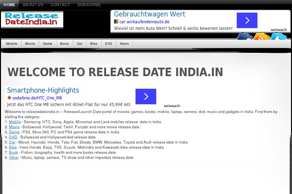 Bimber theme site design template sample