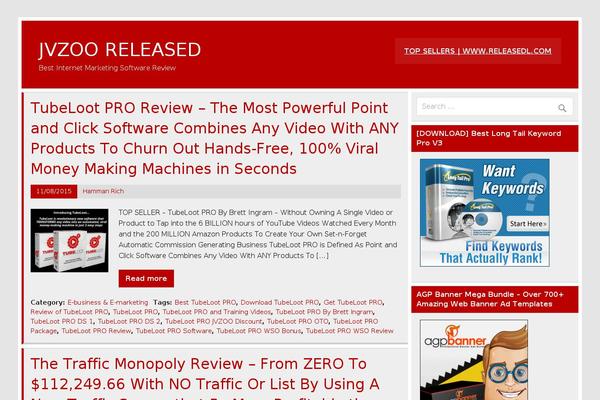 Leeway theme site design template sample