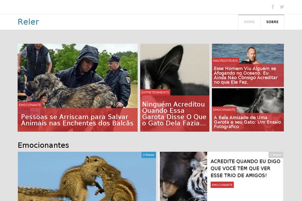 Site using End Page Slide Box plugin