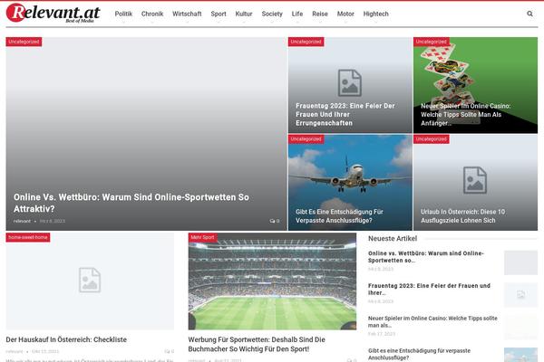 Publisher-child theme site design template sample