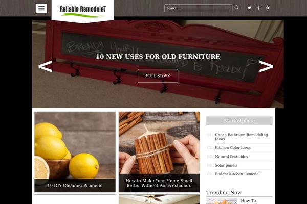 reliable-remodeler.com site used Reliable-desktop
