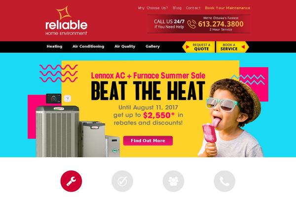 Site using Nice Navigation plugin