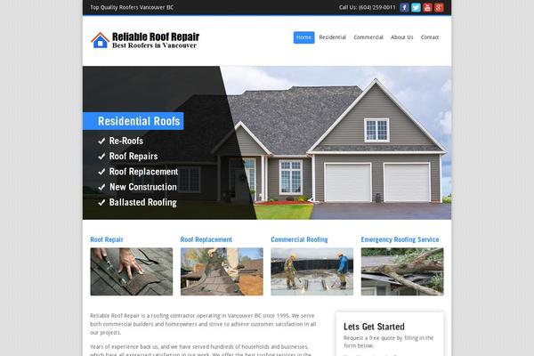 Local Business theme site design template sample