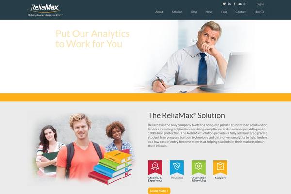 Falco theme site design template sample