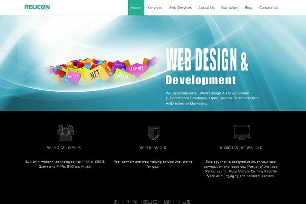 reliconindia.com site used Relicon