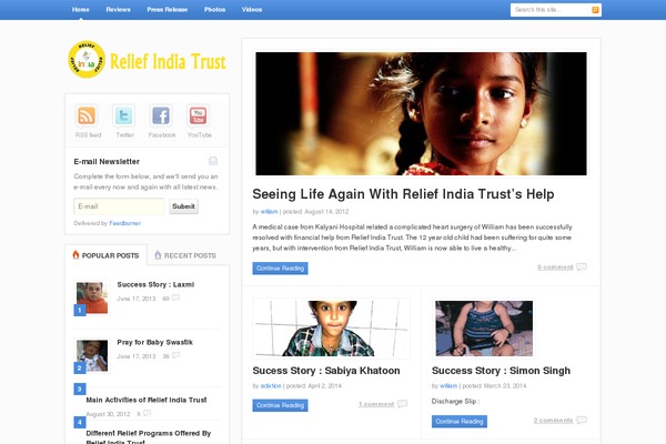 Smartblog theme site design template sample