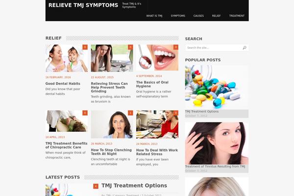 Daynight theme site design template sample
